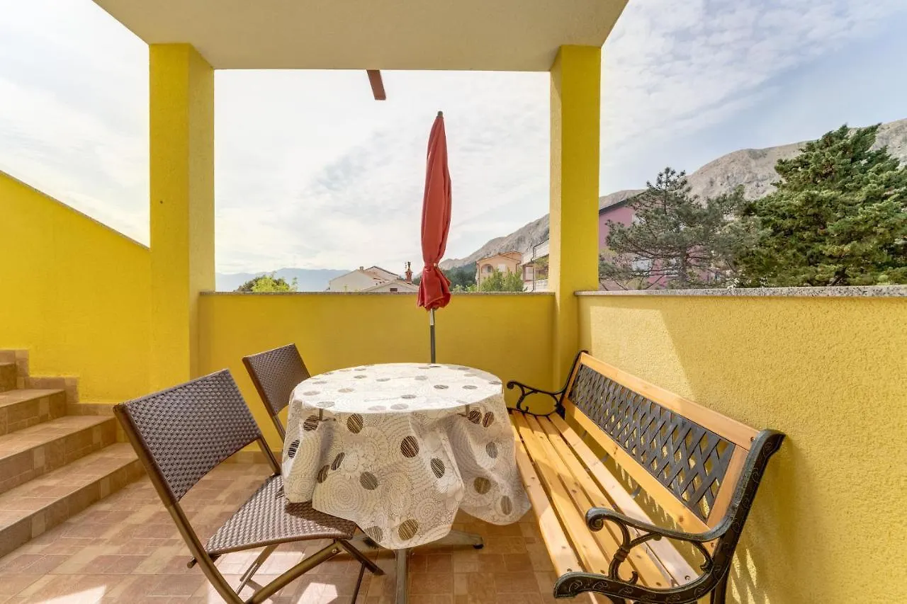 Apartmani Rubessa Baška Chorvatsko